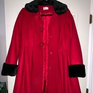 Girls winter dress coat, gently used